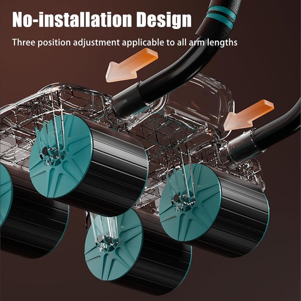 Six Pack 4 Wheel Rebound Elbow Support Roller