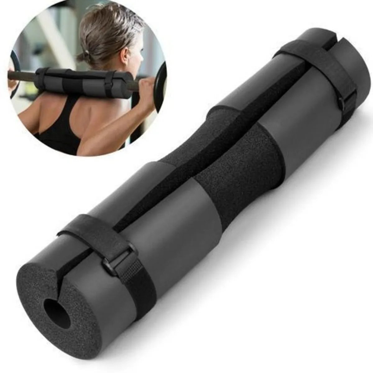 Barbell Pad | Fitness Squat Pad for Olympic Bar and Standard Bar
