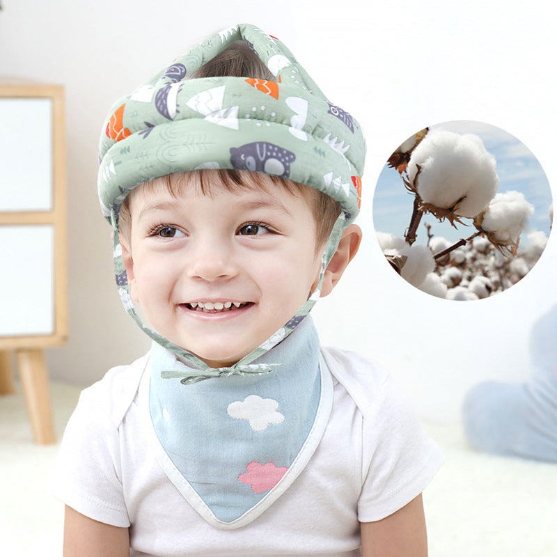 Cotton Infant Toddler Safety Helmet Head Protector