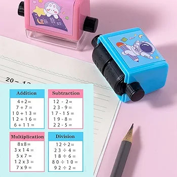 Creative Math roller stamp