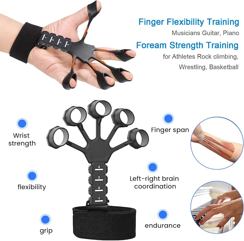 5-in-1 Hand Grip Strengthener Exercise Set Hand Trainer