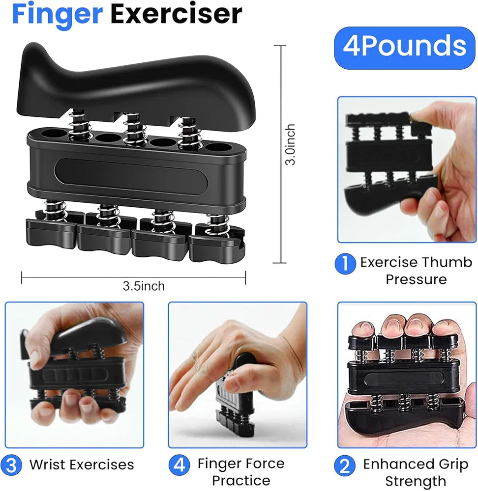 5-in-1 Hand Grip Strengthener Exercise Set Hand Trainer