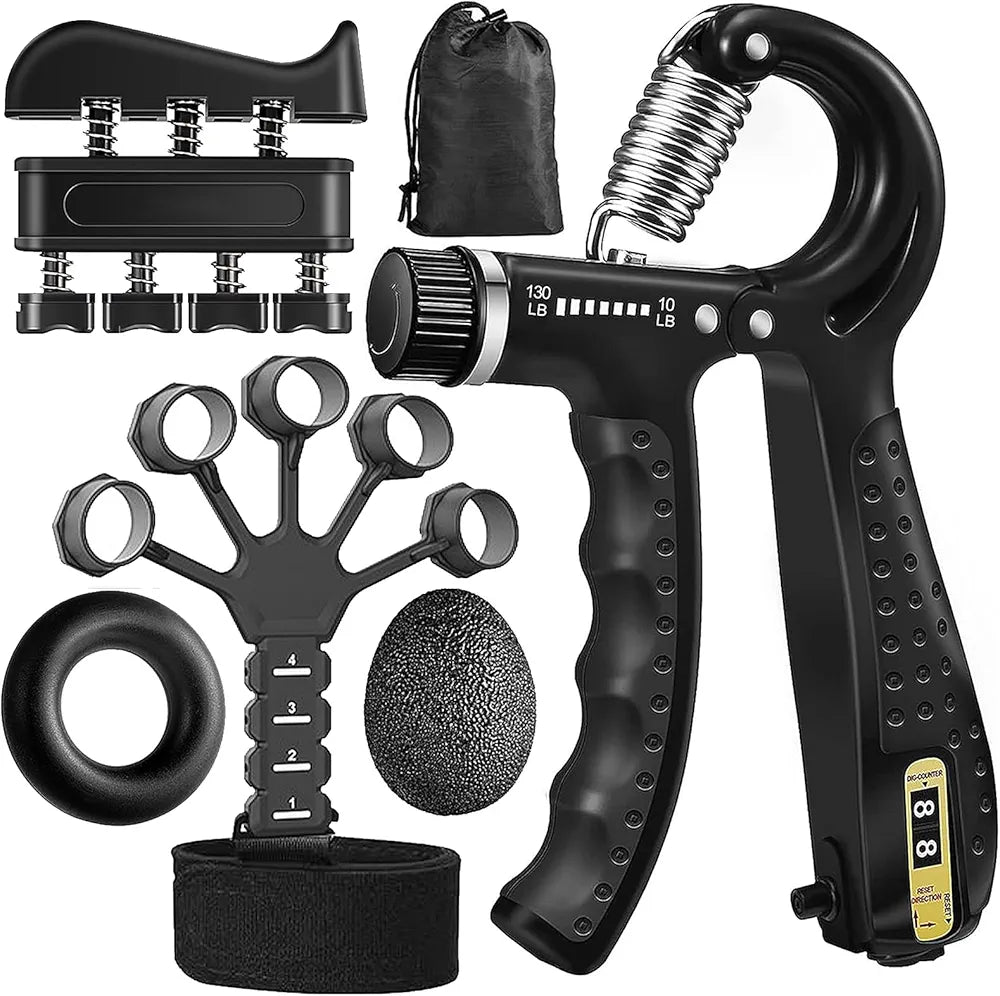 5-in-1 Hand Grip Strengthener Exercise Set Hand Trainer
