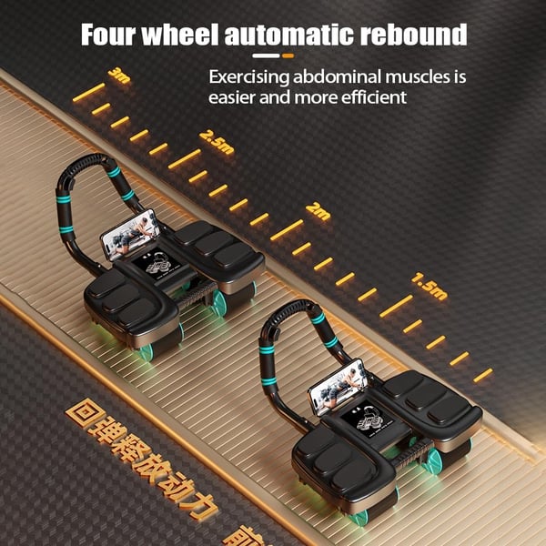 Six Pack 4 Wheel Rebound Elbow Support Roller