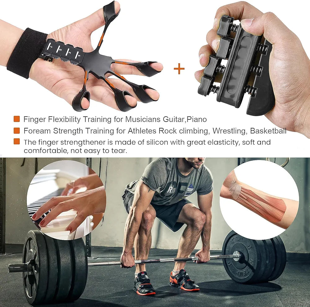5-in-1 Hand Grip Strengthener Exercise Set Hand Trainer