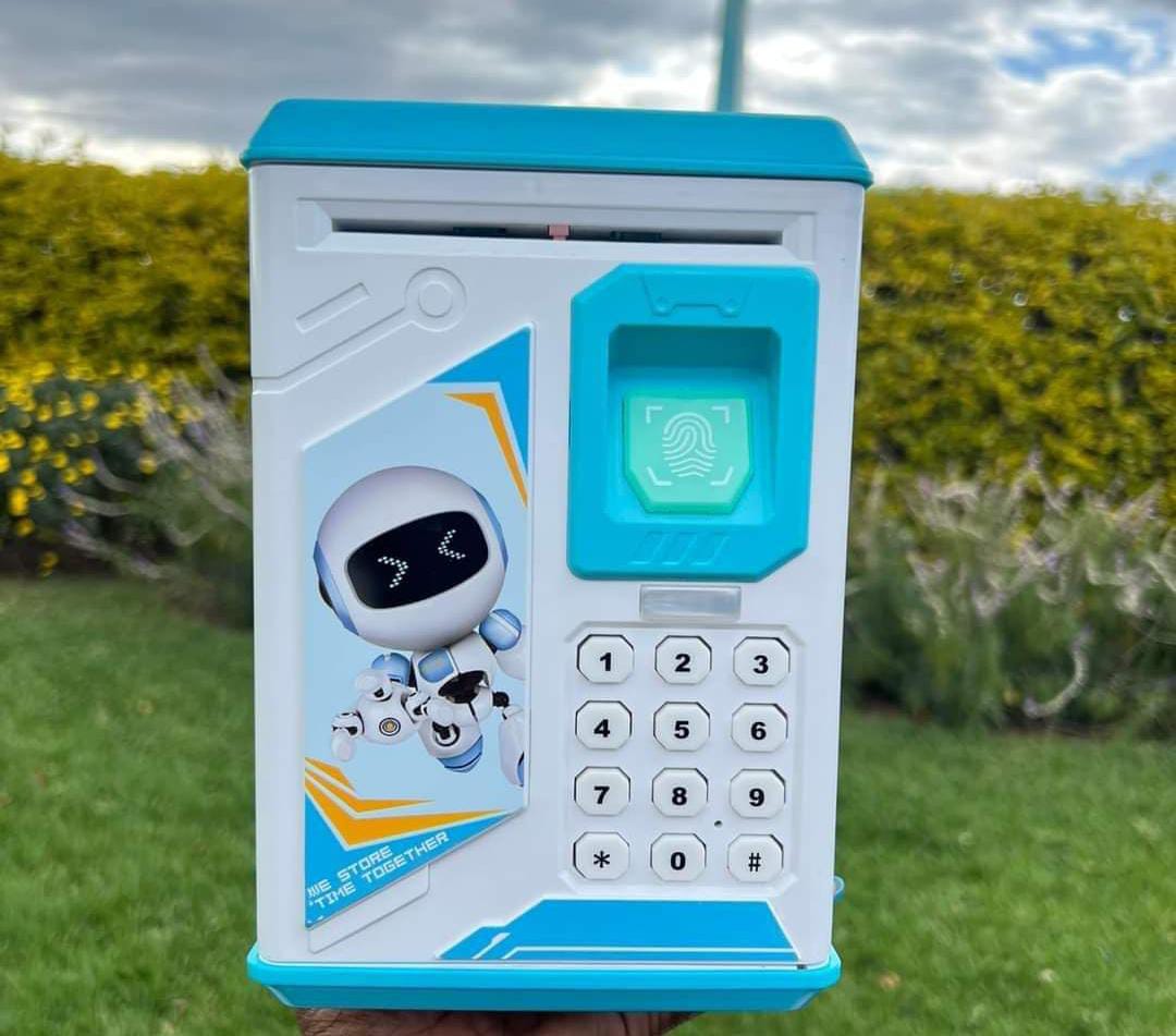Kids Piggy Bank Password Protection Automatic Saving Bank Toy