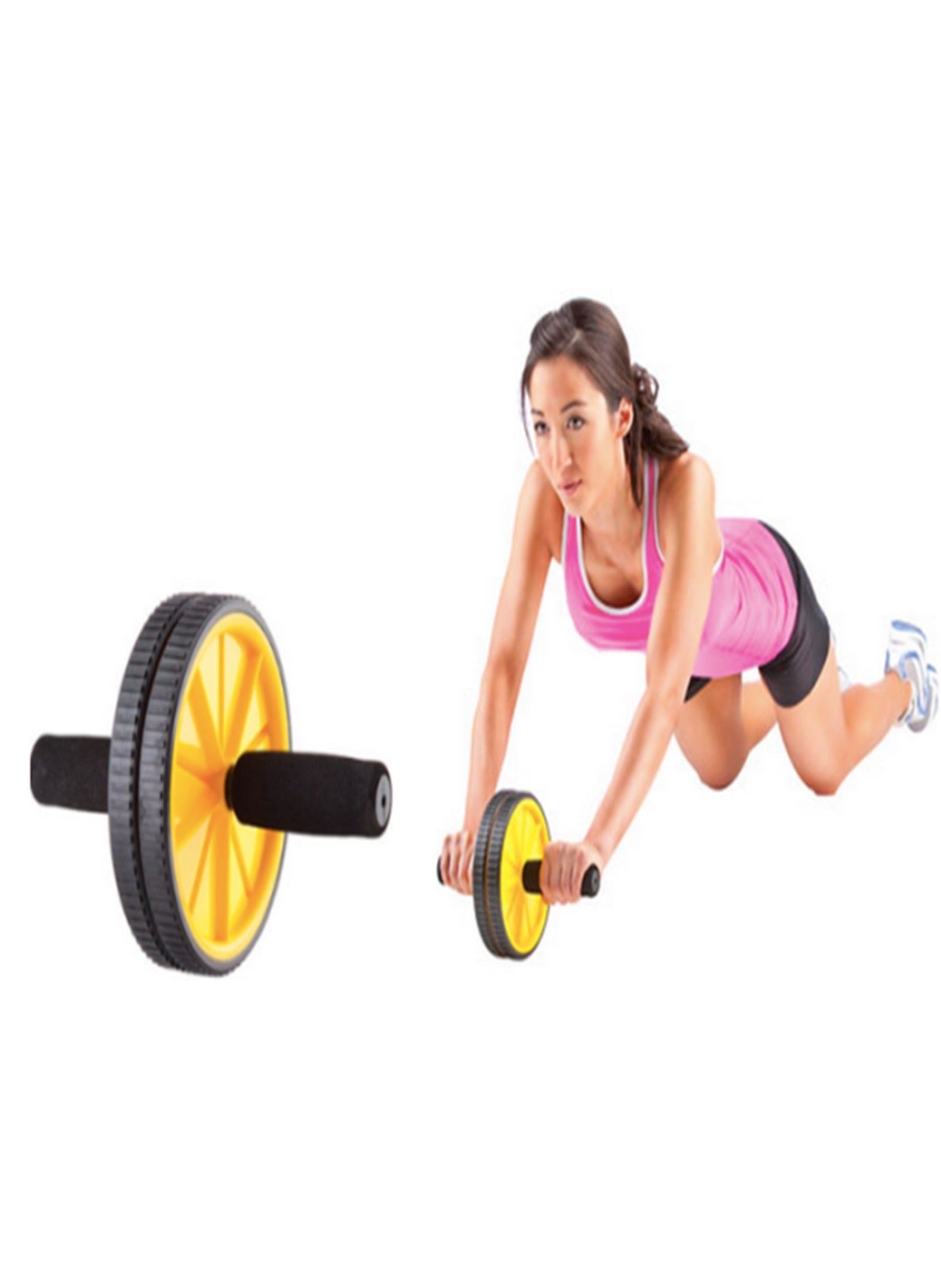 Abs Roller Double Wheel