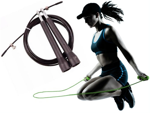 ADJUSTABLE STEEL SPEED JUMPING ROPE