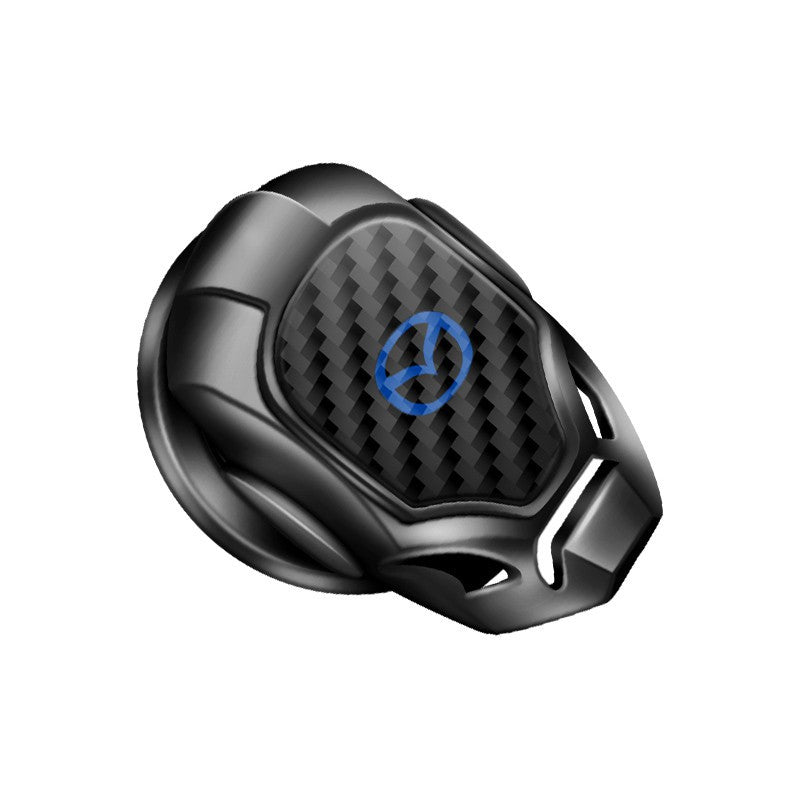 Car Engine Push Start Stop Button Cover with Car Logo