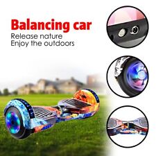 Self-Balancing Hoverboard With Bluetooth Speaker & LED Lights