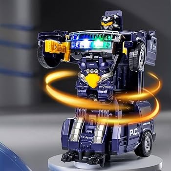 Deformation Police Car