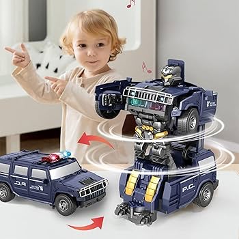 Deformation Police Car