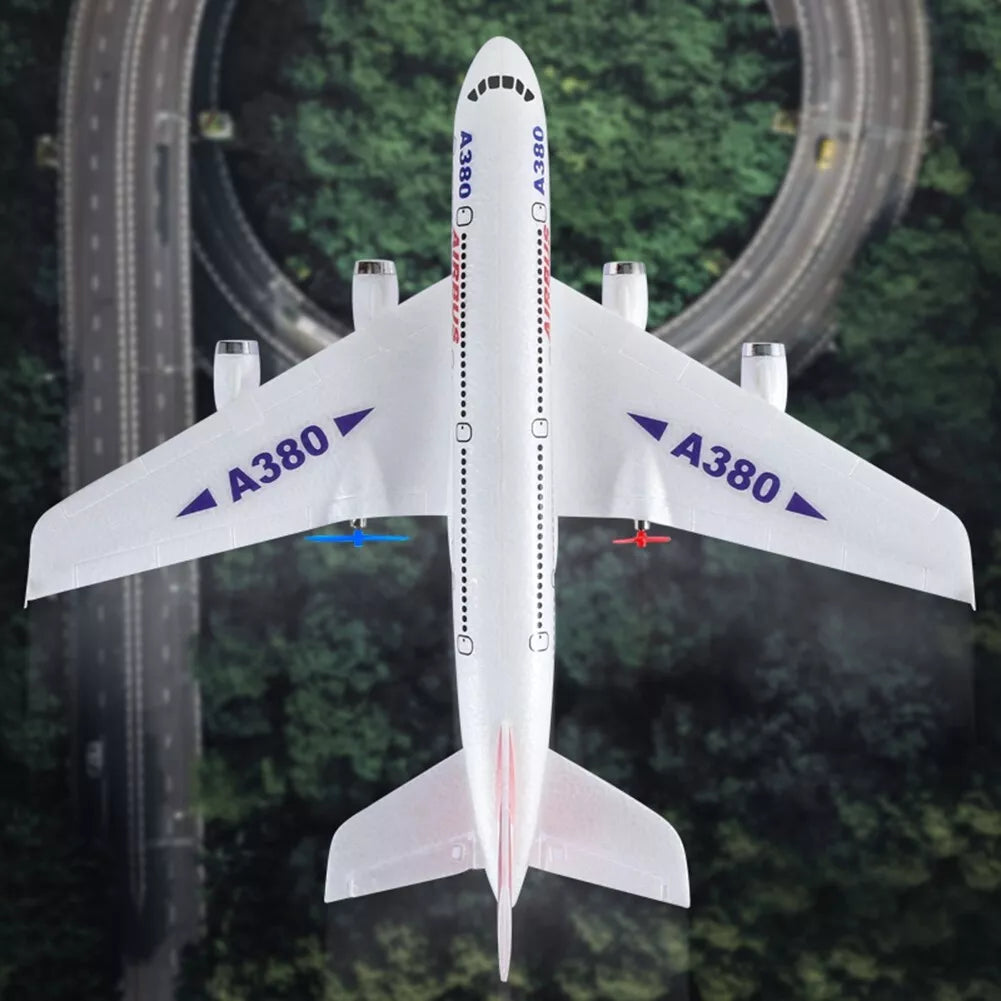 Rc Plane A380 Mode Rc Plane Easy to Fly Stunt Roll Fixed Wing Plane 3CH EPP Remote Control Airplane