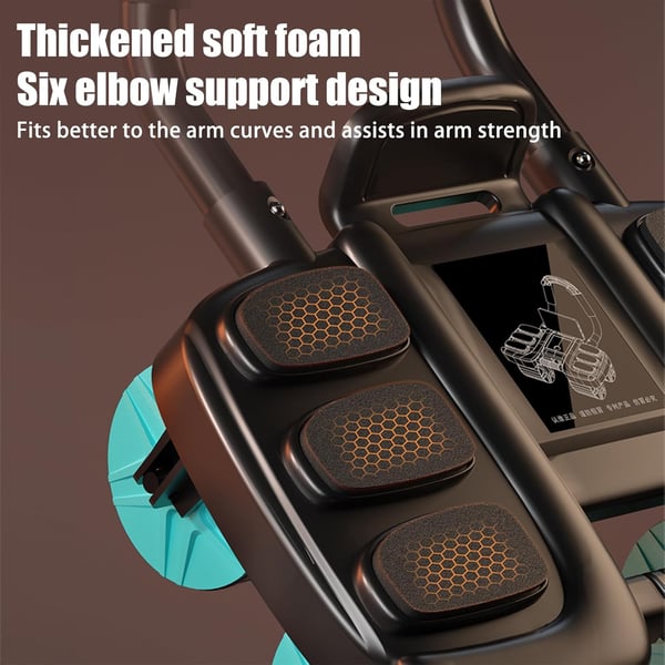 Six Pack 4 Wheel Rebound Elbow Support Roller