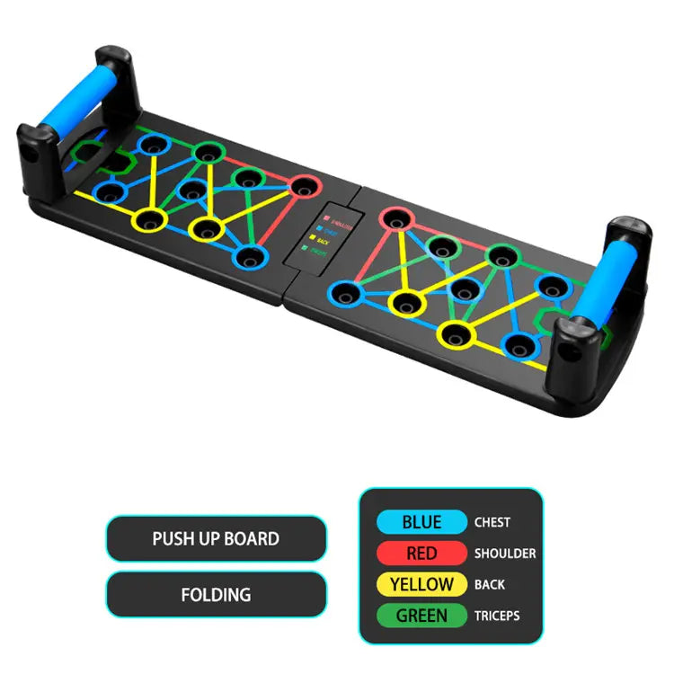 Multi-function Foldable Fitness Push Up lackBoard