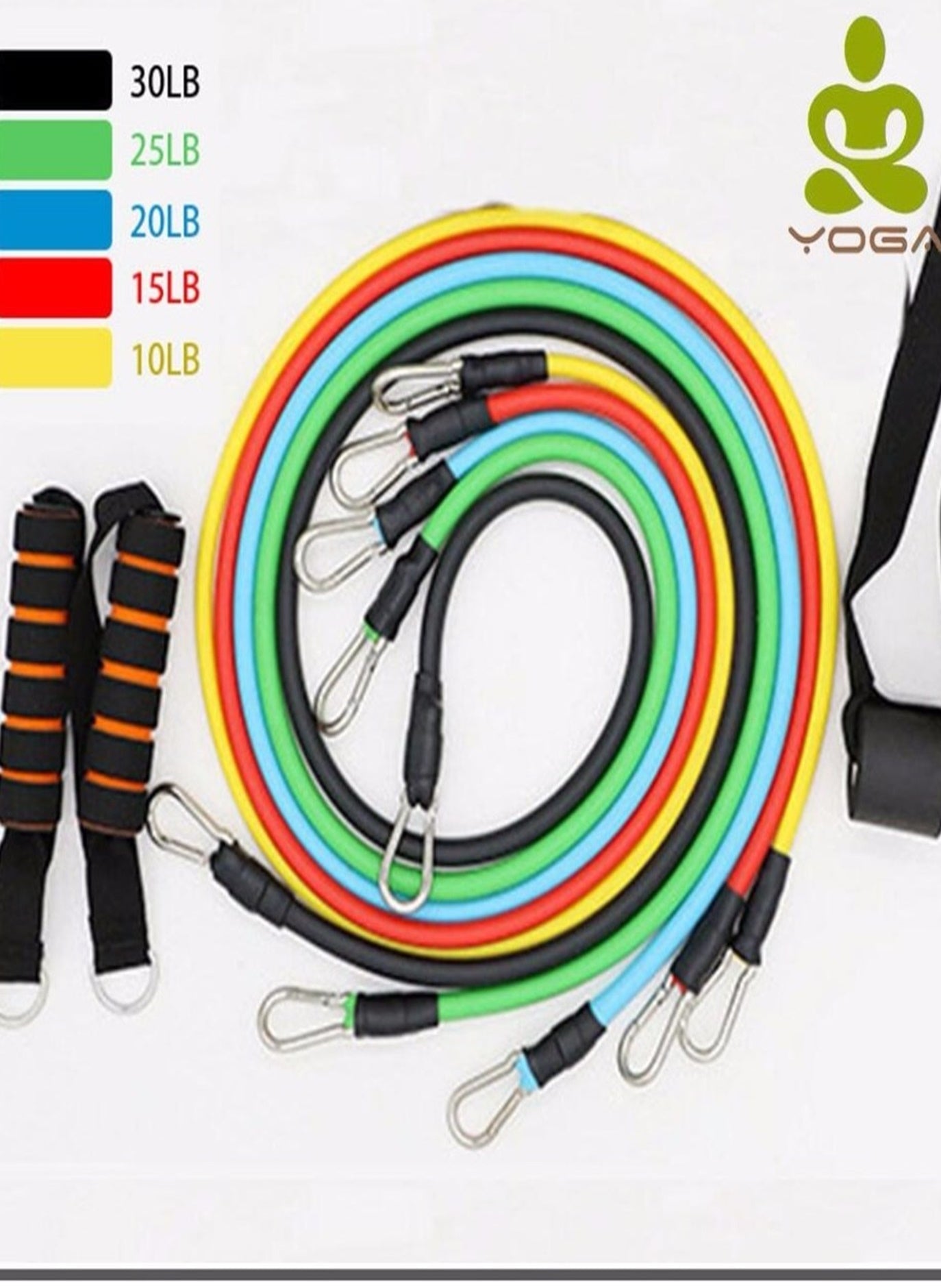 11pieces Resistance Training Exercise Tubes