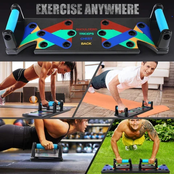 Multi-function Foldable Fitness Push Up lackBoard