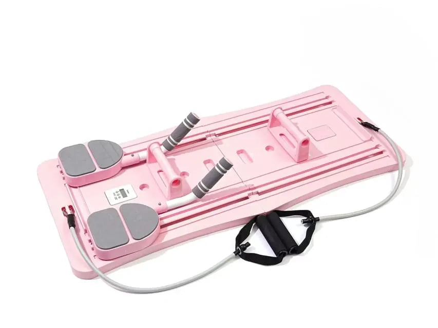 Foldable Pilates Board Reformer 4 in 1 Multifunctional Core Exercise Set Ab Trainer