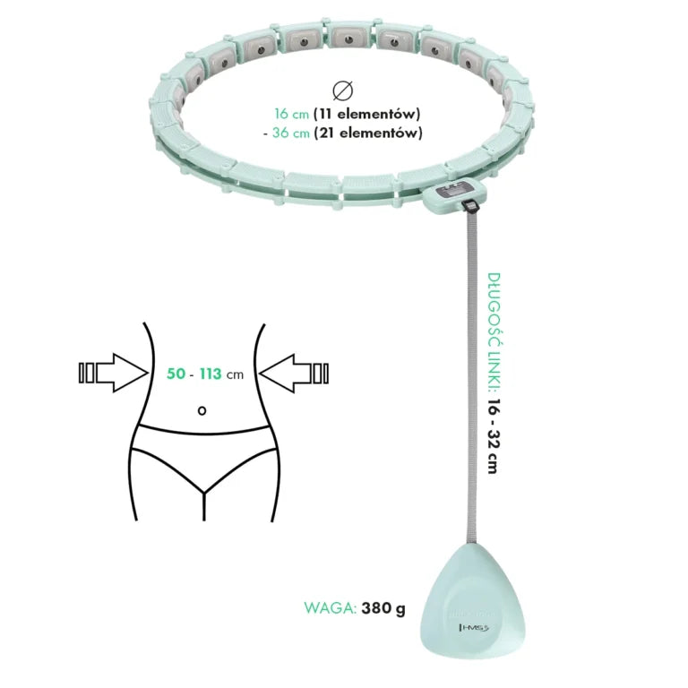 Smart Weighted Hula Hoop