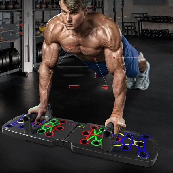 Multi-function Foldable Fitness Push Up lackBoard