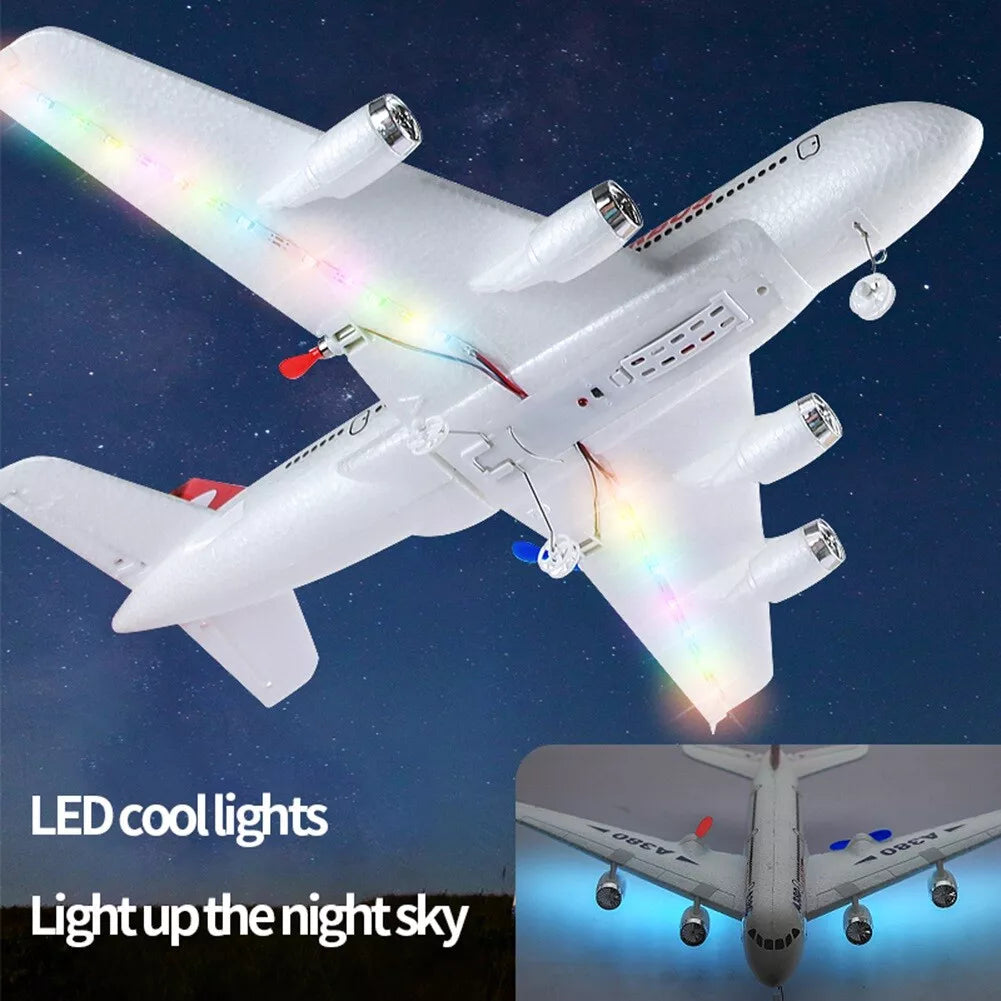 Rc Plane A380 Mode Rc Plane Easy to Fly Stunt Roll Fixed Wing Plane 3CH EPP Remote Control Airplane