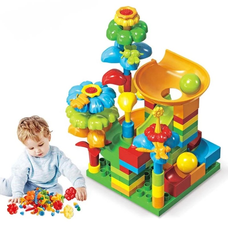 Kids Slideway Building Blocks [91pcs]