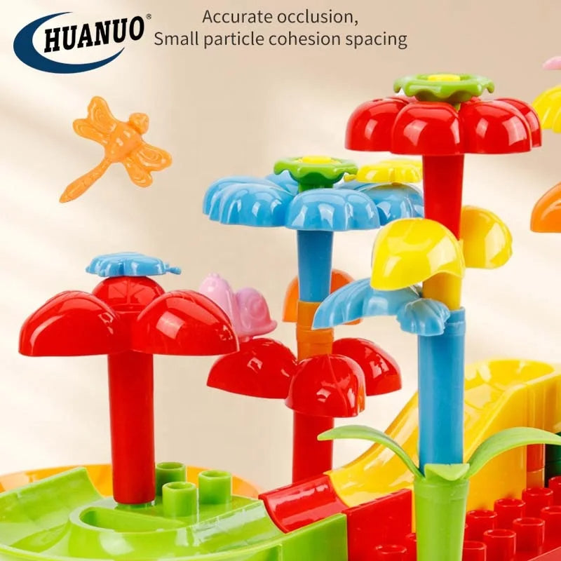 Kids Slideway Building Blocks [91pcs]